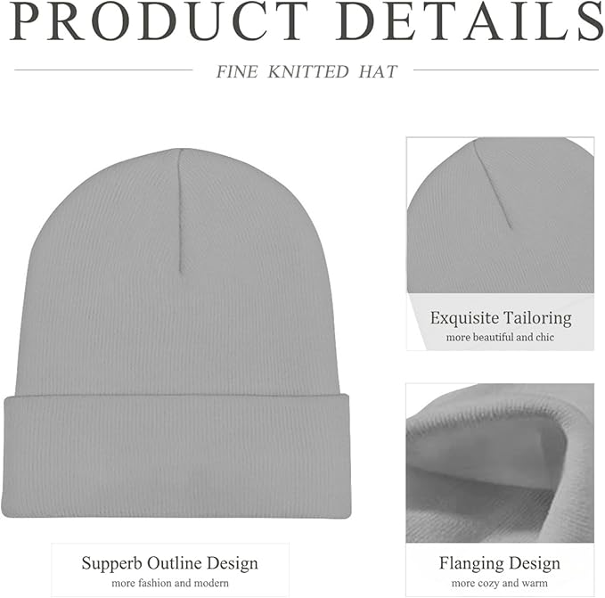 Custom Beanie with Photo Text Logo Design Your Own Personalized Knitted Hats Customized Beanie Custom Hats for Men Women