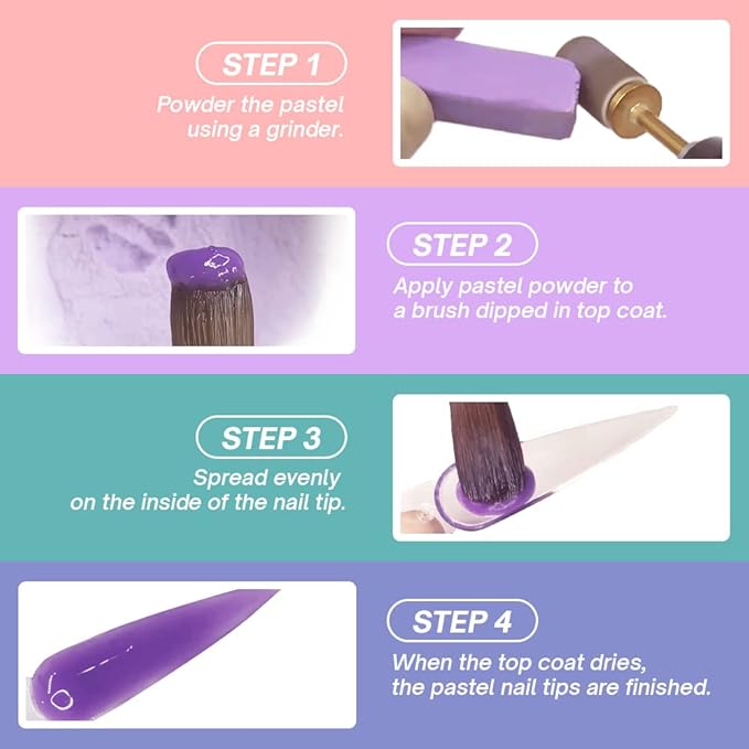 Long Soft Pastels Set - 24 Vibrant Colors, Acid-Free and Non-Toxic, Ideal for Drawing, Blending, and Shading, Perfect for Artists, Students, Beginners and Creative Projects