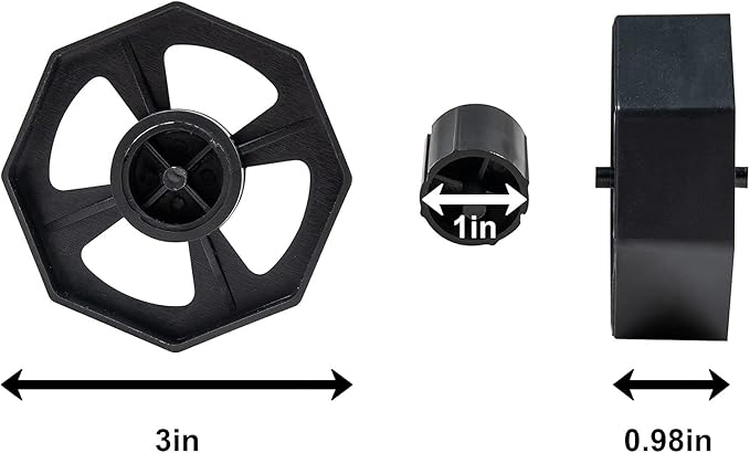 IHOMECOOKER Desktop Tape Dispenser Adhesive Roll Holder (Fits 1" & 3" Core) with Weighted Nonskid Rose red