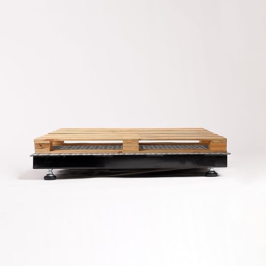 48"x48" Industrial Floor Scale, Heavy-Duty Warehouse Scale with Digital Indicator, Accurate Pallet Scale for Postal Luggage Shipping Mailing Weighing