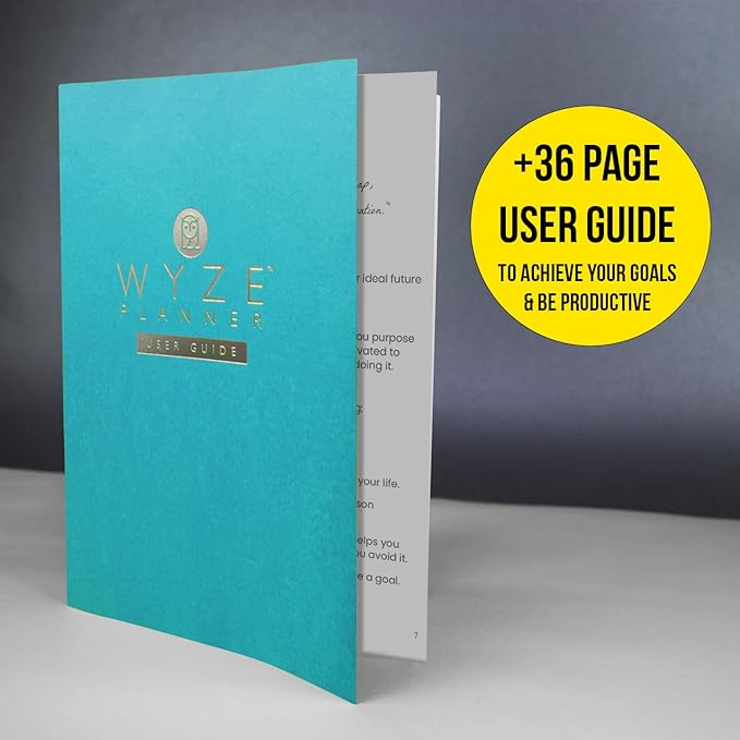 Undated Daily Planner – 3-Month A5 Productivity Organizer with Full Page Per Day, Hourly Schedule, Goal Setting, Habit Tracker, Weekly & Monthly Pages – Hardcover Time Management Notebook (Turquoise)