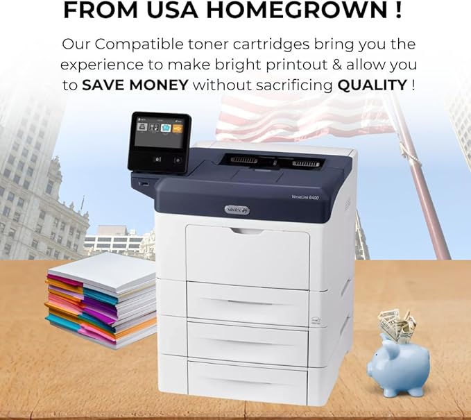 Toner Pros Replacement Toner Cartridge – Compatible for Xerox 106R03584 – Extra High Capacity Black Toner for Xerox VersaLink B400, B405DN Printers – Page Yield: 24,600 Pages