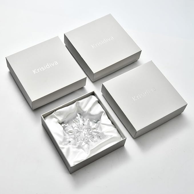 2025 Annual Edition Ornament,Christmas Ornaments,Christmas Tree Ornaments Crystal Sun Catcher Home Hanging Decor(2025-Clear)