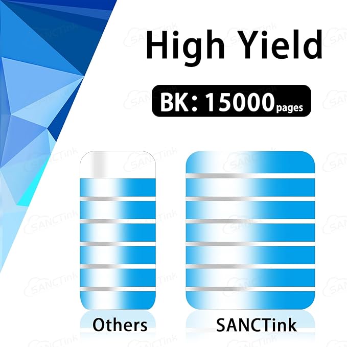 56F1H00 High Yield Toner Cartridge 15000 Pages (with Chip) Compatible with Lexmark 56F1H00 56F1000 for MS321 MS421 MS521 MS421dn MS321dn MS521dn MS621 MX521 MS622 MX421 MX622 MX622 MX522 Printer