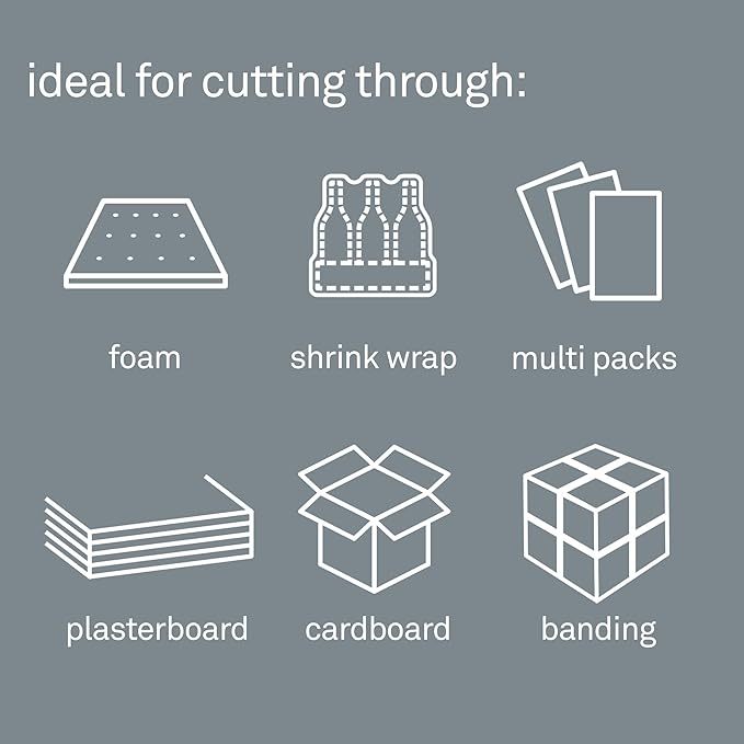 Slice Metal-Handle, 1 Utility Knife, Manual Blade Stays in Position