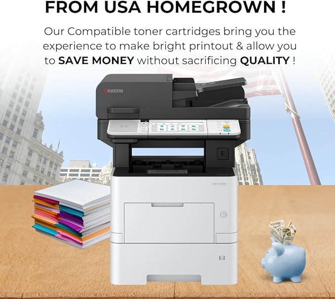 Toner Pros Toner Replacement Cartridge – Compatible for Kyocera TK-3432 (TK3432, 1T0C0W0US0) – Black Toner Replacement for ECOSYS PA5500x, MA5500ifx Laser Printers – High Yield, 21,000 Pages