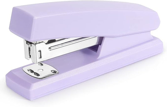 Tamaki Stapler, Office Stapler, Small Staplers for Desk, Purple