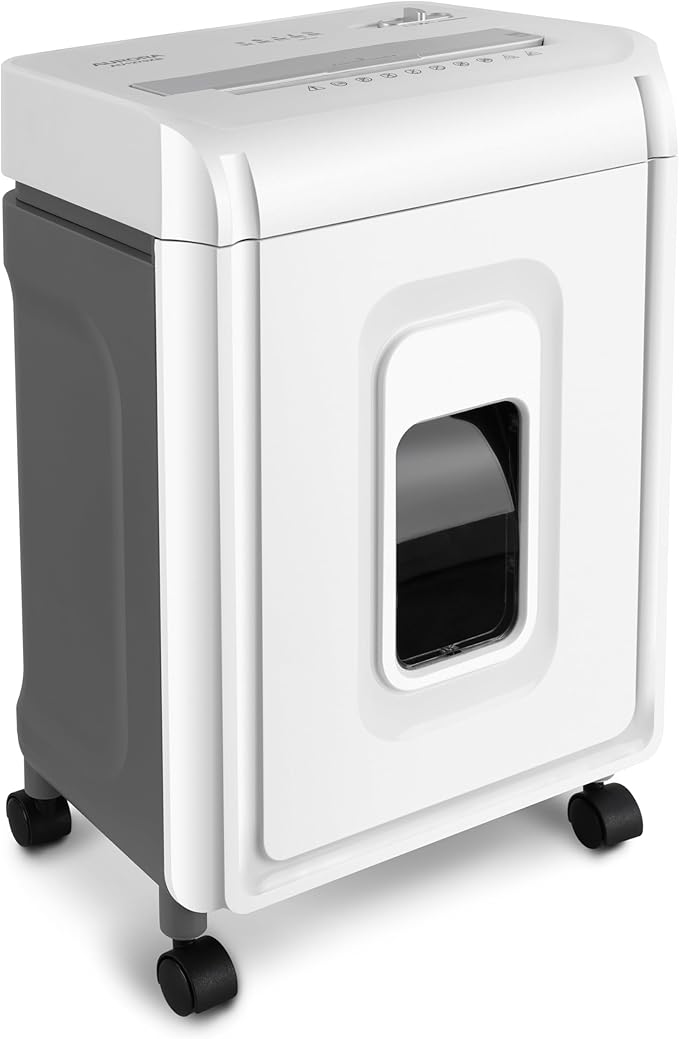 Aurora AU1270XB Professional Grade 12-Sheet Security P-4 Cross-Cut Paper and Credit Card/ 20 Minutes Continuous Run Time Shredder