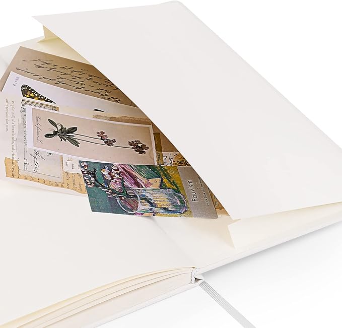 Huhuhero Lined Journal Notebook, 20 Pack Hardcover College Ruled Notebooks for Work School Note Taking, 120 Gsm Thick Paper Journals for Writing, Office School Supplies, 5"×8.25", Black