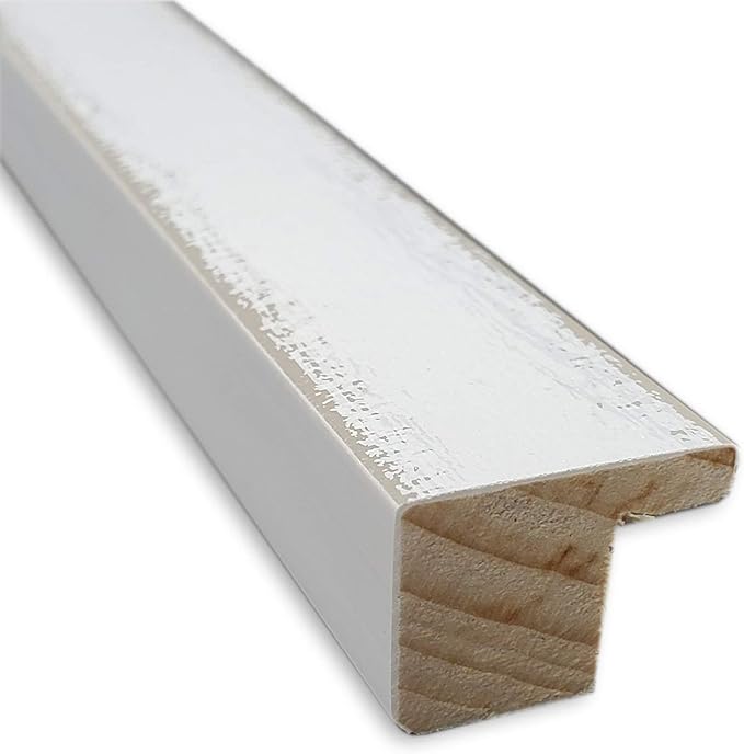 Amanti Art Natural Cork Board for Wall, 35x47 Vision Board with White Frame, Oversize Corkboard Office Decor for Home Organization, Country Rustic Corkboard Pinboard to Display Items for Home