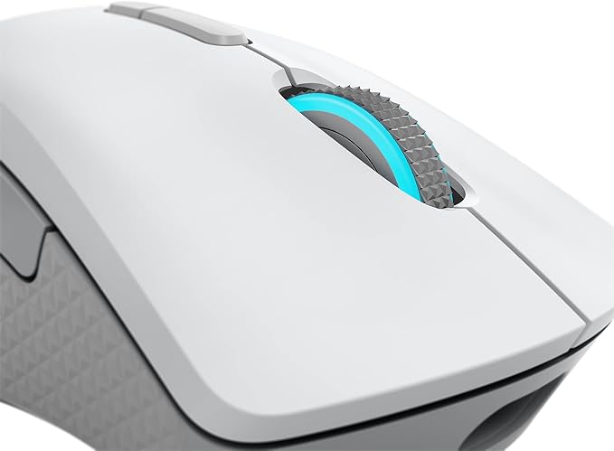 Lenovo Legion M600 RGB Wireless Gaming Mouse – 16,000 DPI, 9 Programmable Buttons, 200-Hour Battery Life, 50-Million Clicks Durability – Ambidextrous Computer Mouse (Stingray)