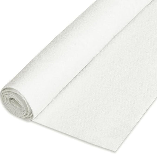 Felt Fabric 1.8 mm Thick 36" x 72" - Soft Durable Felt by The Yard Felt Sheets for Arts and Crafts, DIY Sewing, Crafting Projects (White)