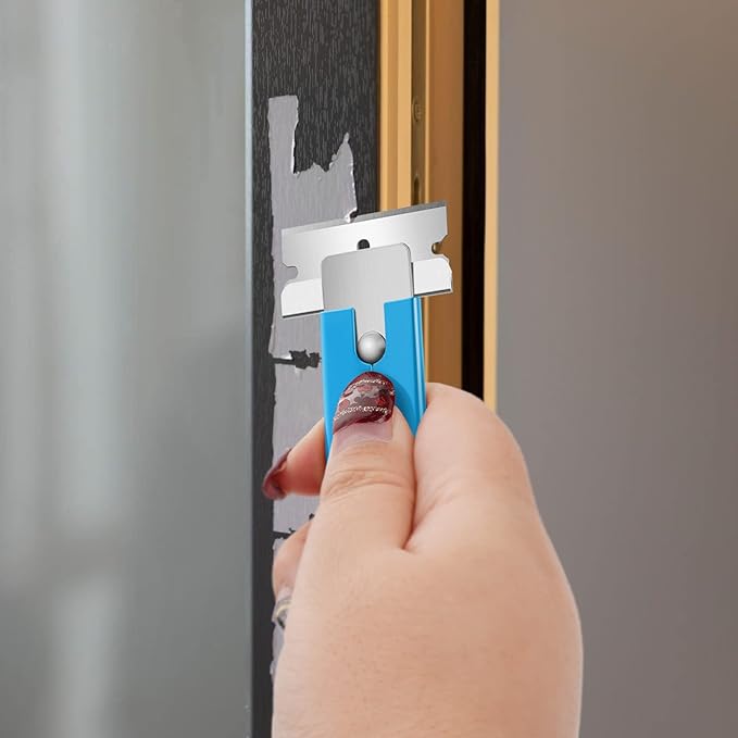 DIYSELF Box Cutters, 4 Pack Small Box Cutter Retractable, Box Cutter Knife with Single Edge Razor Blade, Utility Knife All Metal Shell, Box Opener for Packages, Boxes and Paper