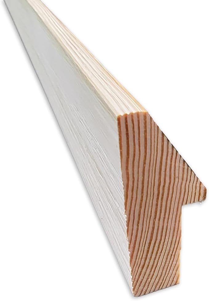 Amanti Art Natural Cork Board for Wall, 33x49 Vision Board with White Frame, Oversize Corkboard Office Decor for Home Organization, Modern Corkboard Pinboard to Display Items for Home Organization in