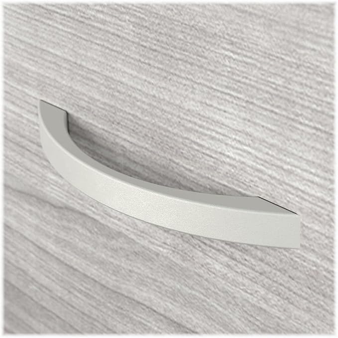 Bush Business Furniture Hybrid 2 Drawer Lateral File Cabinet-Assembled, Platinum Gray