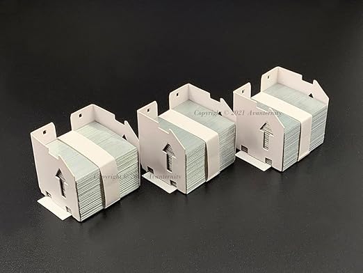 Avanternity's Staple Refills, Compatible with RISO S-4129 HC Staple 100 (Pack of 1 Box)