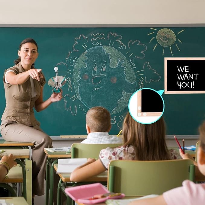 400pcs (200 Pair Sets) 15mm Diameter Sticky Back Hook, Self Adhesive Dots Loop Tapes for DIY Crafts Office Classroom (White)