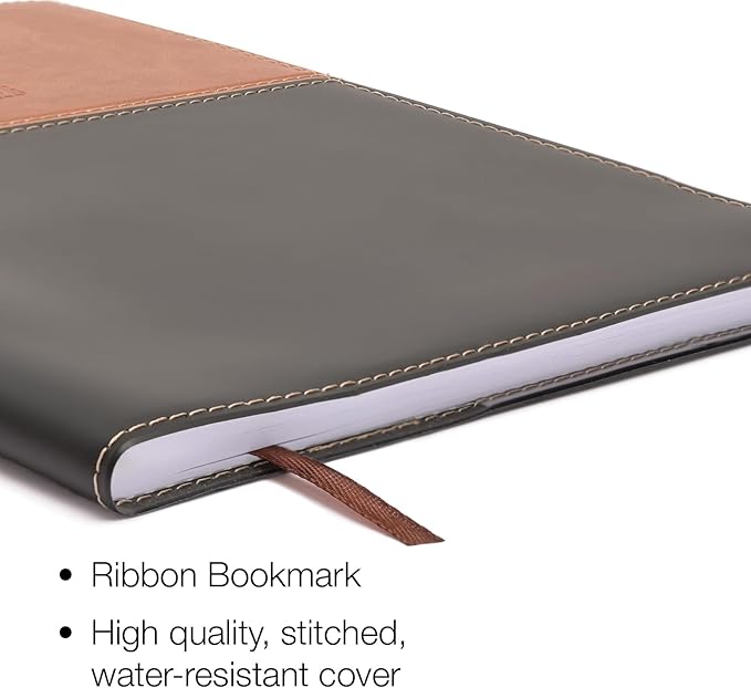 2026 Planner Calendar, 8"x10" : Includes 14 Months (November 2025 - December 2026) / 2026 Weekly Planner/Weekly Agenda/Monthly Calendar Organizer (Brown/Black)