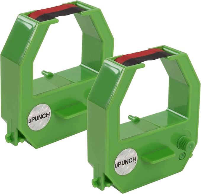 2 Pack, uPunch Ink Ribbon for HN3000 Non-Calculating Time Clock