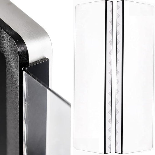 2 Pack Computer Monitor Memo Board for No Edge Monitors,Monitor Sticky Note Holder,Office Desk Decor for Women Man,Home Office Desk Computer Accessories