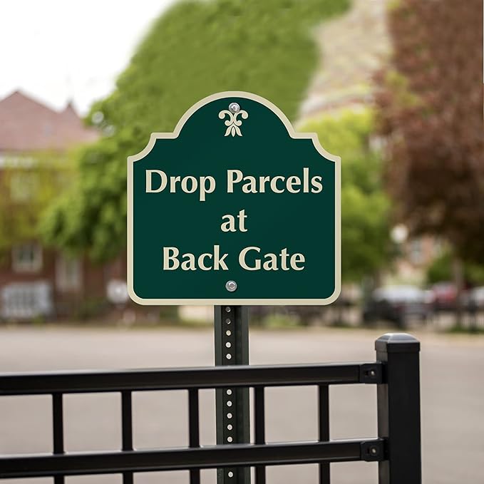 SmartSign Custom Designer Sign - 18"x18" Aluminum, Premium Decorative Look, Laminated, For Outdoors, Indoors, Business, USA-Made, 100+ Years of Sign Expertise