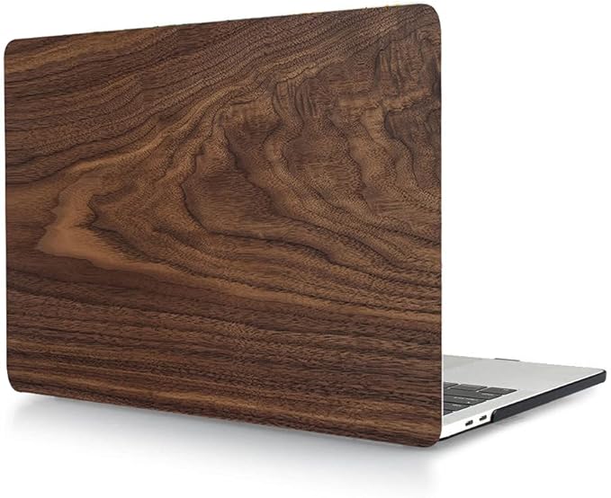 Case Compatible with MacBook Retina 12 Inch(Model A1534, Release 2017 2016 2015),Plastic Hard Shell Protective Cover & Keyboard Skin for MacBook 12 Inch with Retina Display - Wood Grain
