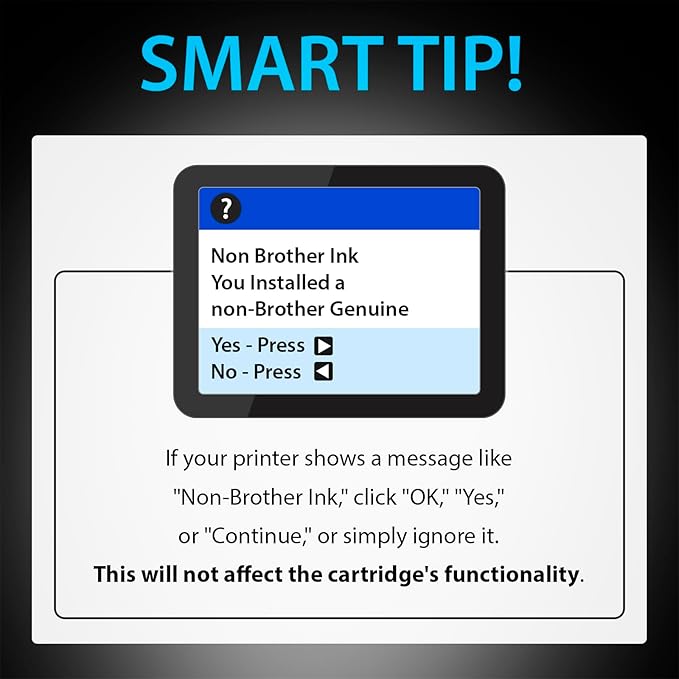 Smart Ink Compatible Ink Cartridges Replacement for Brother LC406 XL LC406XL for Brother Printer MFC-J4335DW MFC-J4535DW MFC-J5855DW MFC-J6555DW MFC-J4345DW XL (4 Pack, Black, Cyan, Magenta, Yellow)