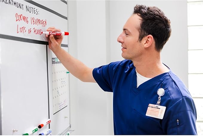 EXPO Low Odor Dry Erase Markers Chisel Tip Assorted Fashion Colors 36 Count for Classroom Office & Home Use