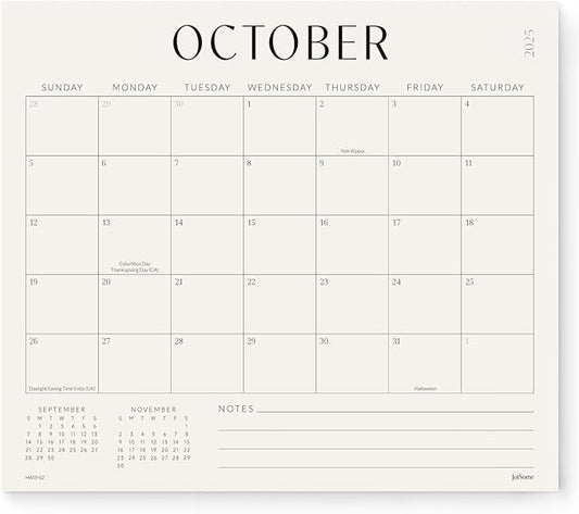 Jotsome Magnetic Calendar for Refrigerator 2025-2026, Monthly Fridge Calendar From Now to December 2026 13x11 inch, Easy Planning