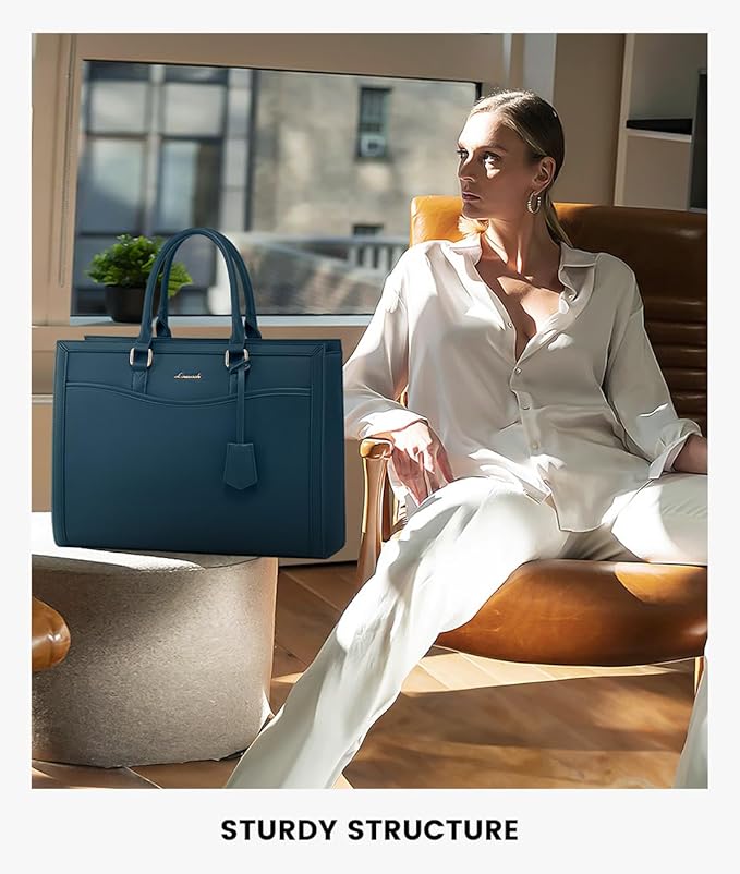 LOVEVOOK Laptop Tote Bag for Women, Office Work Bag Briefcase fit for 15.6 inch Laptop, Large Capacity Teacher Bag Handbag