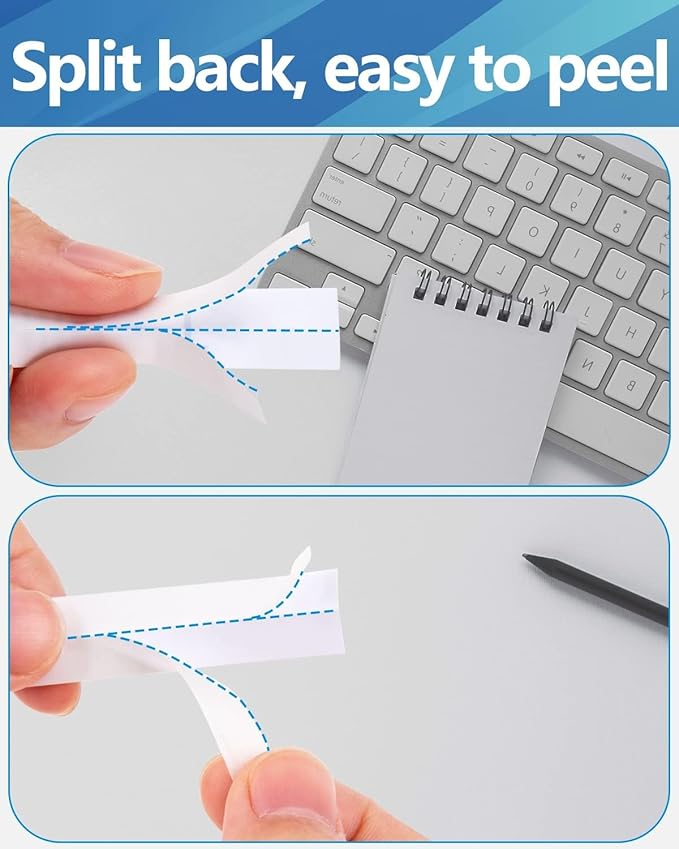 Weemay TZe TZ Tape 3 Pack 12mm Label Tape Compatible for Brother Ptouch Label Tape 12mm 0.47 Laminated White for PTD210 PTD220 PTH110BP PTD410 PTD600 Printer, 0.47" x 26.2'