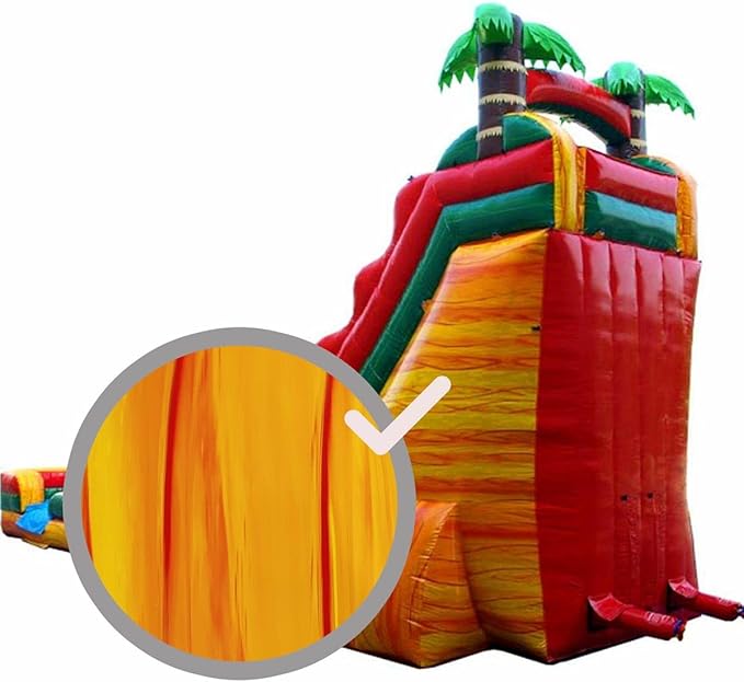 SX-69 Vinyl Repair Kit | Inflatable Bounce House Repair Kit | Includes 4 Ounce Adhesive and Vinyl Roll | for Flexible, Waterproof Repairs of Tears, Punctures, and Holes