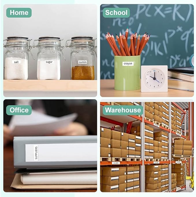 6-Pack Tz 18mm 0.7" Laminated Tape Compatible for Brother Tze-141 Tze-241 Tze-441 Tze-541 Tze-641 Tze-741 P Touch Tze 3/4 Inch Tape for PTD410 PTD400 PTD610BT PTD600 PTP750W PTP710BT