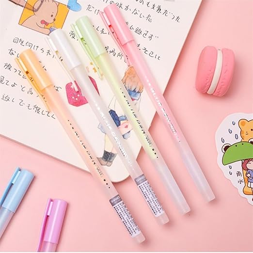 Scrapbook Quick Dry Crafting Glue Set, 6PCS Multi-color Spot Glue Pen for Papercrafts, Handmade Stationery, DIY Foil-Stamping, Back to School Supply, Year 6+