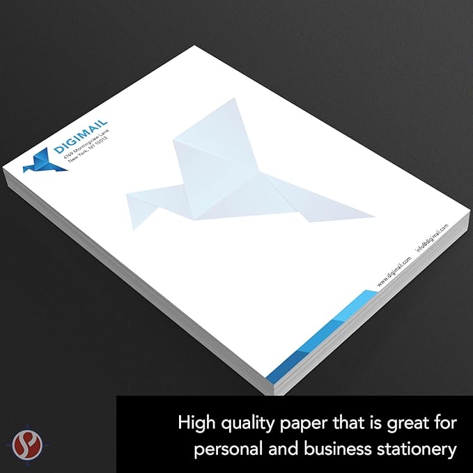 Bright White Paper - Multipurpose Office Print Writing Copy - Flyers, Posters, Design Proposals, Business Documents | 8.5 x 14 | 100lb Text (40lb Bond) | Acid Free Paper | 100 Sheets per Pack
