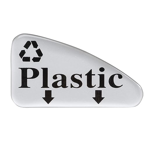 Safco Trash Can Recycling Bin Combo, 30 Gallon Indoor Kitchen Use, Stainless Steel Contemporary, Silver