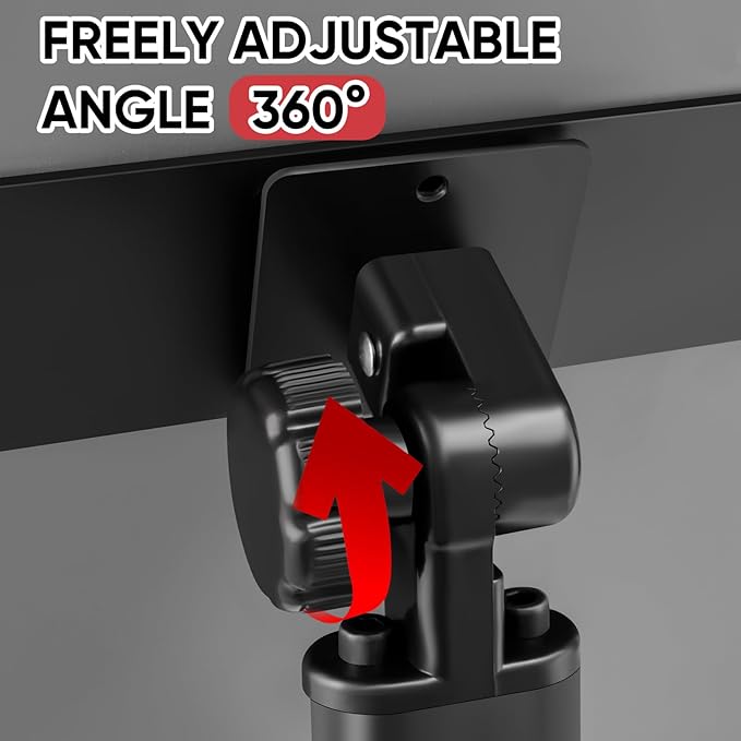 DISPLAYSWORKER Adjustable Heavy Duty Pedestal Sign holder floor Stand,sign stand poster stand ,Standing Floor for 11 x 17 inch,Vertical/Horizontal View,Black