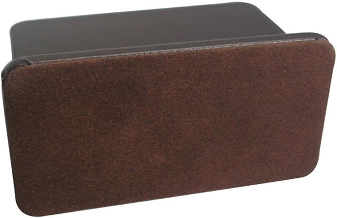 KINGFOM 3PCS/SET Desk Organizers and Accessories, Pu Leather Office Supplies Organization Set with Tissue Holder, Pencil Holder and Business Name Cards Stand Brown