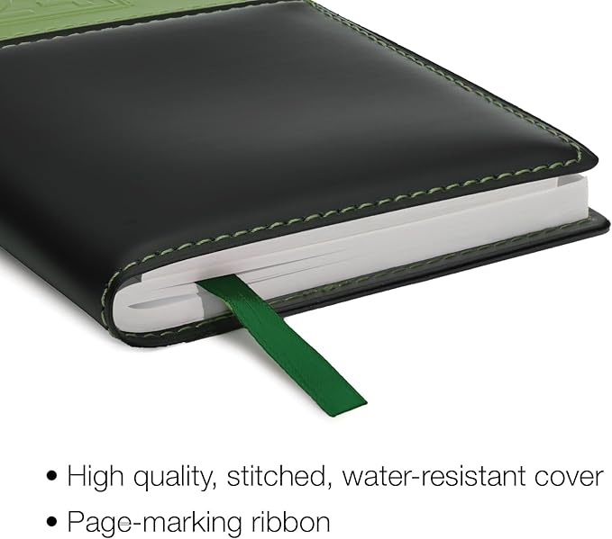 2026 Pocket Planner/Pocket Calendar, 3.5"x6": Includes 14 Months (November 2025 - December 2026) / 2026 Weekly Planner/Weekly Agenda/Monthly Calendar Organizer (Green/Black)