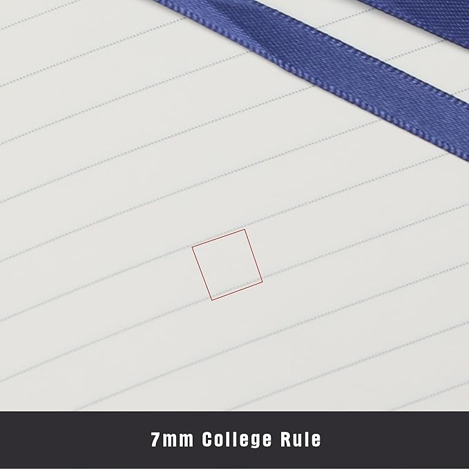 TIEFOSSI Lined Journal Notebook for Women Men, Leather Journal with Pen, A5 Evil Eye Hardcover Notebook for Work, Journaling, Travel & School, 100 GSM Thick Paper, 320 Numbered Pages, 6.2 x 8.3 in