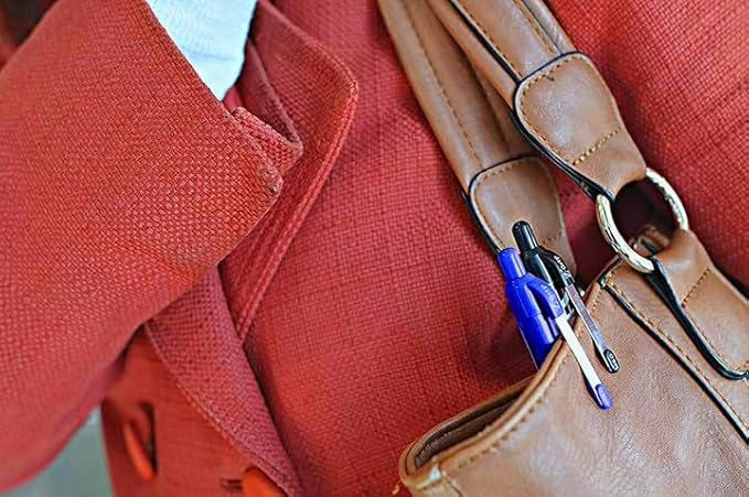 Zebra Pen Z-Grip Retractable Ballpoint Pen, Medium Point, 1.0 mm, 12 Black & 12 Blue Pack of 24