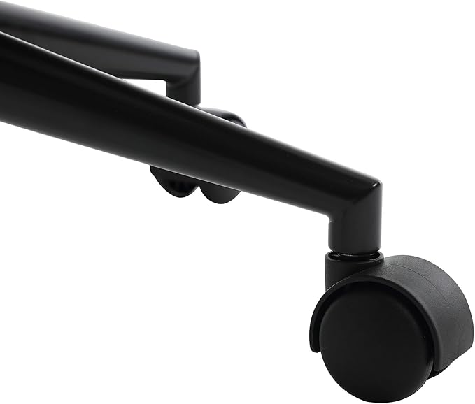 VESCASA Adjustable Home Office Desk Chair with Comfy Back, Linen 360 Swivel Upholstered Task Armchair with Wheels for Teens Bedroom/Living Room, Cowhide Print