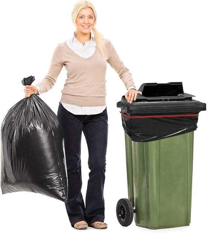 Coopay 180 Pieces Large Rubber Bands Bulk, 8 Inches Heavy Duty Strong Elastic Bands for Office Supply School Home, Securing Trash Can Garbage Cans, File Folders (Multicolor)