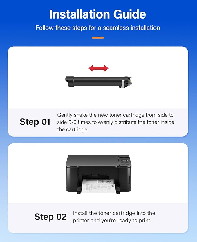 Versalink B7125 B7130 B7135 Black High Capacity Toner Cartridge 2-Pack Replacement for Xerox 006R01818 Toner Compatible with Xerox Versalink B7125 B7130 B7135 Laser Printer Ink All-in-One Copier Copy
