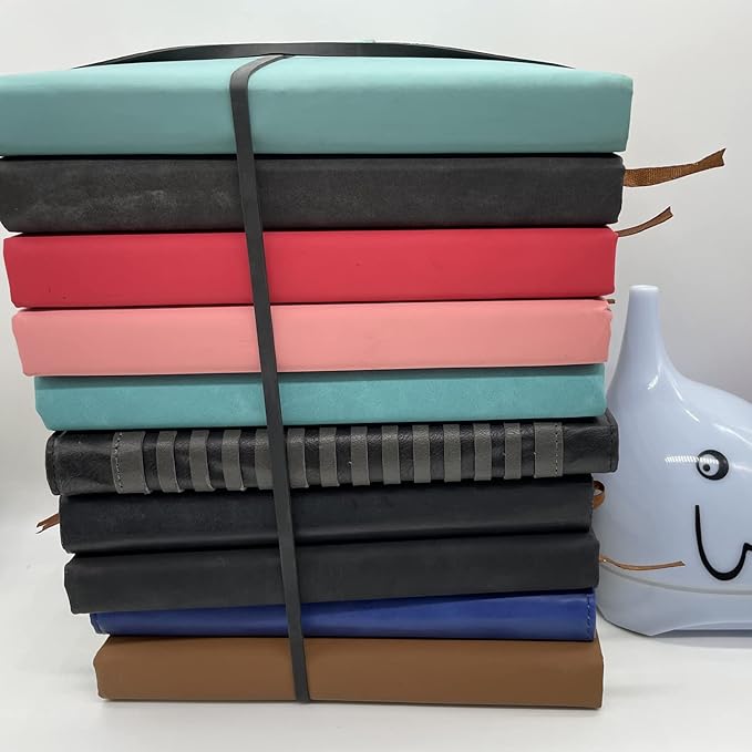 ﻿AMUU Rubber Bands Trash Can rubber bands 50 Pack 8inch Big Large Garbage Can Rubber Bands Elastic Rubber Bands for Office Supplies File Folders Box Books gifts Notebook 5 Colors