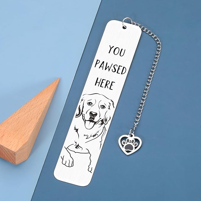 Labrador Retriever Gifts, Dog Lovers Gifts for Women Dog Lovers, Dog Gifts for Owners Men Women, Funny Bookmarks for Womens Men Stocking Stuffers for Christmas Dog Lovers Dog Mom Gifts for Women