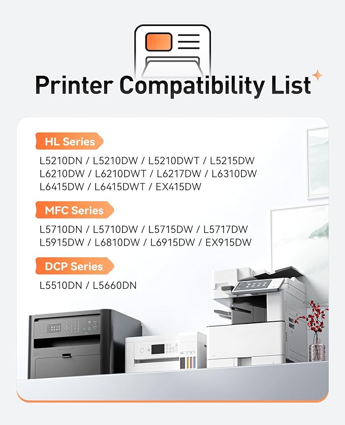 TN920XL Toner Cartridge High Yield Compatible with Brother TN920 TN-920XL TN920XXL HL-L6210DW HL-L6210DWT HL-L5210DN HL-L5210DW HL-L5210DWT HL-L6310DW MFC-L5710DW DCP-L5510DN Printer Ink Black 2-Pack