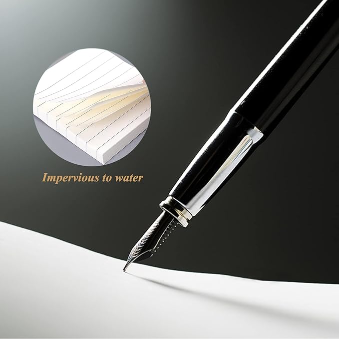 NatureTouch Sticky Notes 6 Packs, 3 x 3 Inches Adhesive Self-Stick Notes in Eye Protection Paper, Multiple Designs of Memo Pads for Reminders, Office, Home, School, Meeting, 80 Sheets/Pad，White