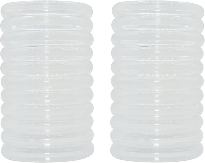 1½-Inch Transparent Discbound Expansion Discs for Custom Notebook and Planner for Circa - Exclusively Compatible, Not for Arc or TUL (Set of 22)