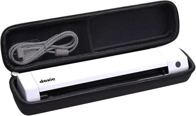 Aproca Hard Carrying Travel Storage Case, for Brother DS-640 / DS-740D / Doxie Go SE Mobile Document Scanner